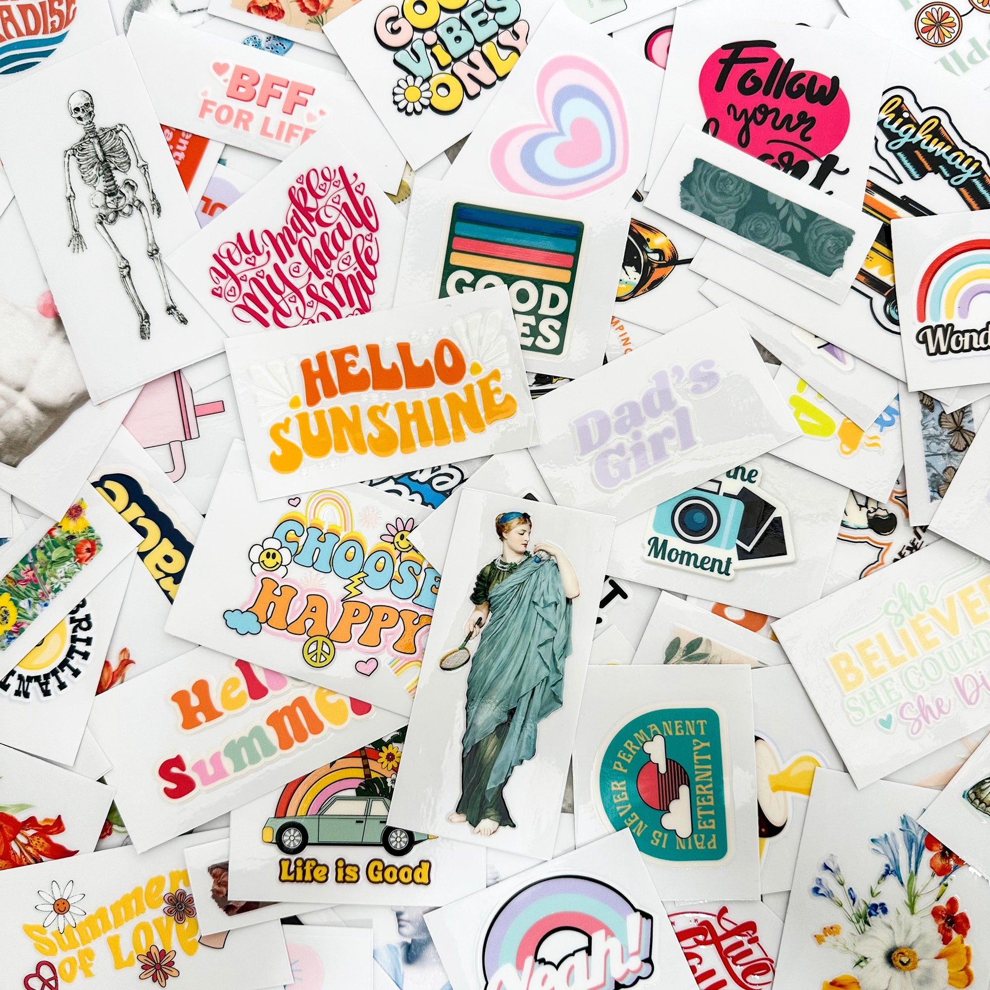 KISSKIND UV Crystal Sticker  89/pcs