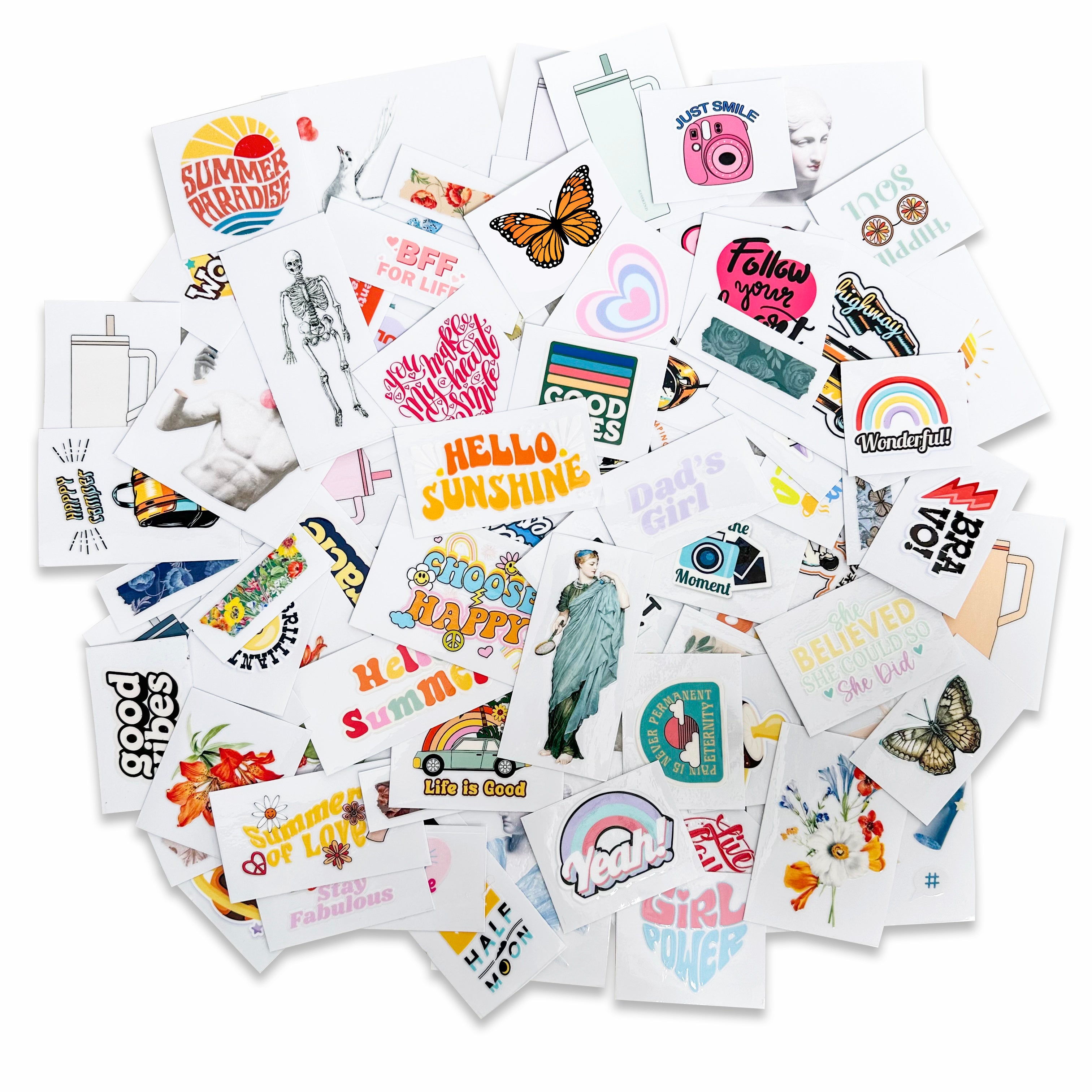 KISSKIND UV Crystal Sticker  89/pcs
