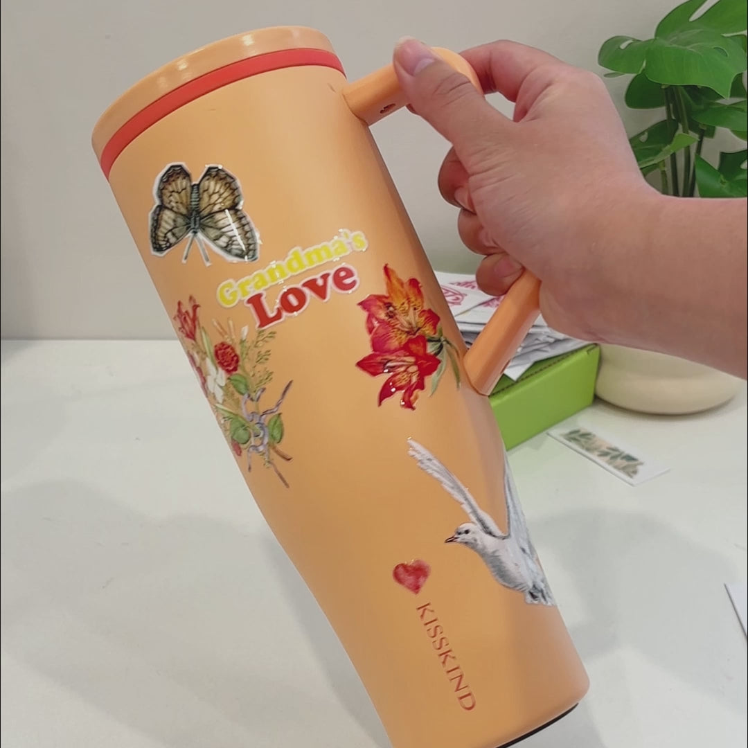 Load video: KISSKIND UV Crystal Sticker  89/pcs