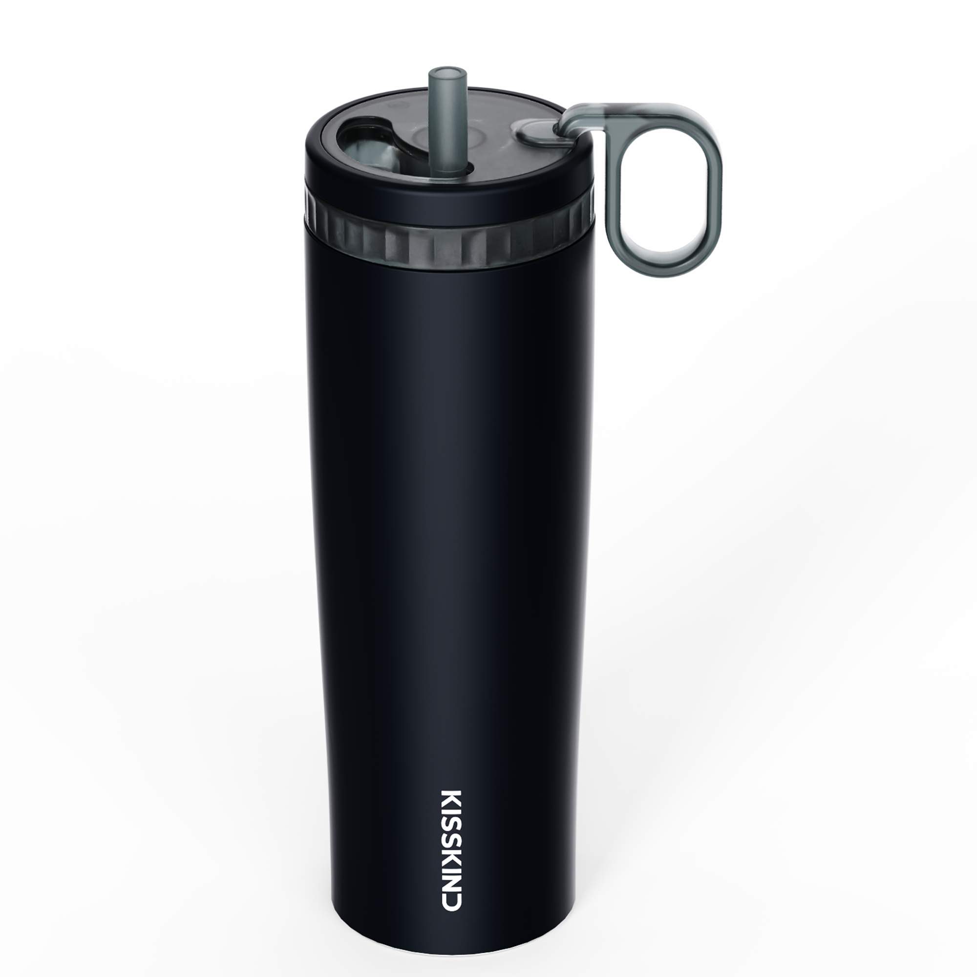 Black KissKind iced coffee cup
