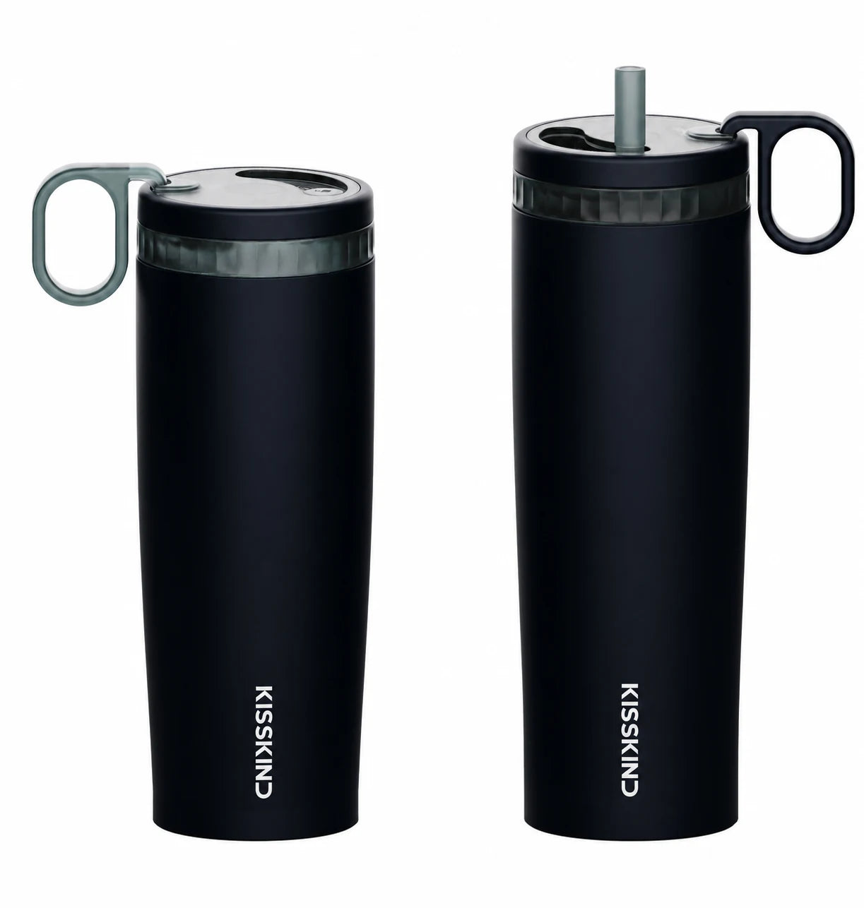 Black Kisskind iced coffee tumbler
